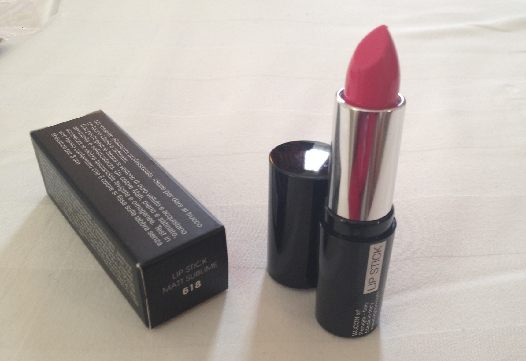 haul nuovi acquisti makeup wjcon lipstick sublime matt 618