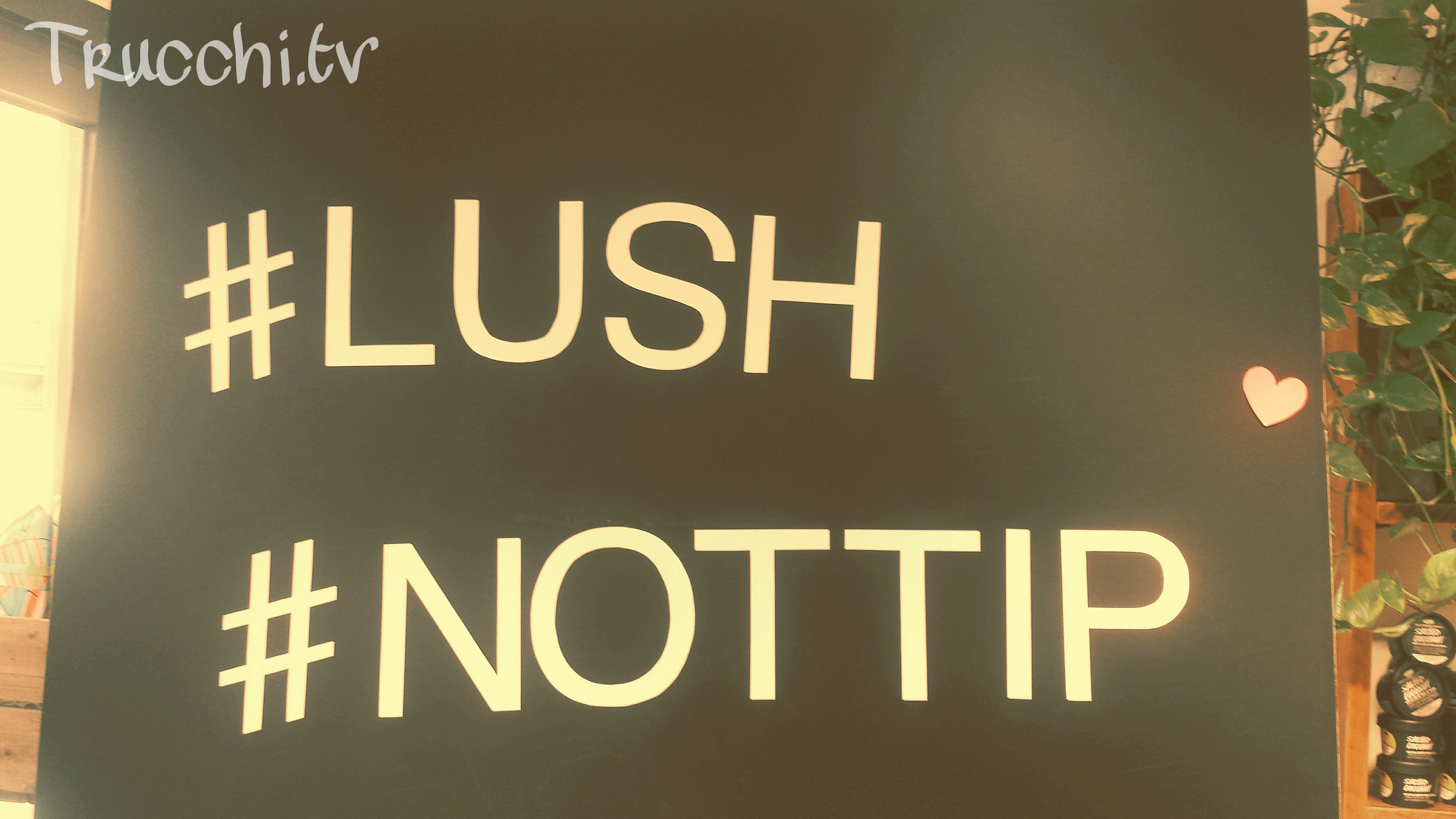 Lush Dirty Deal Showder #NOTTIP Lush Dirty Deal Showder #NOTTIP