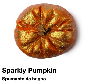Lush Halloween 2015 sparkly pumpkin spumante da bagno