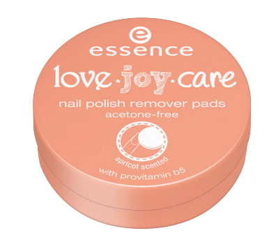 Essence Trend Edition Love.Joy.Care nail polish remover pads Essence Trend Edition Love.Joy.Care nail polish remover pads