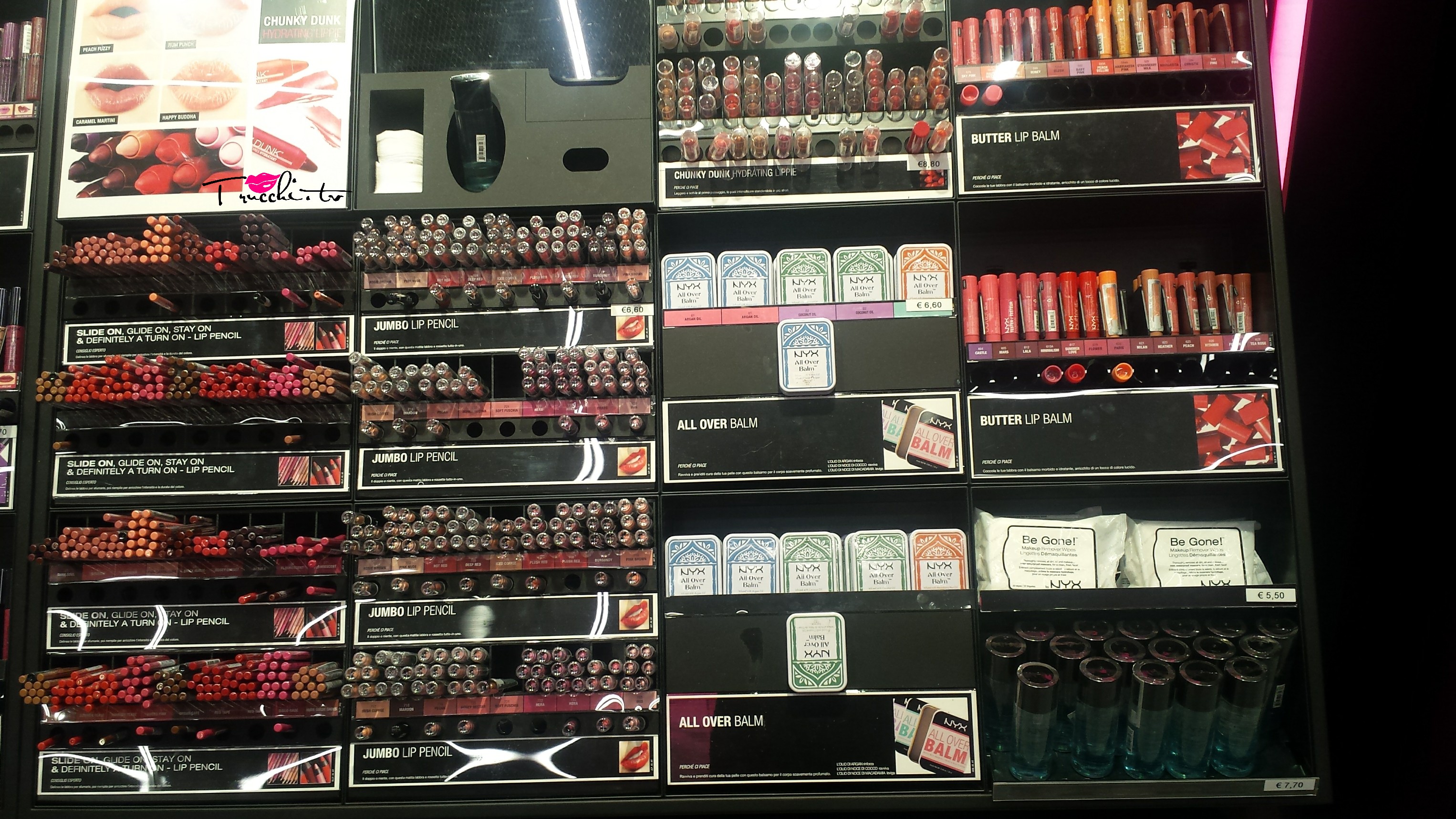 Apre il negozio NYX Cosmetics a Milano Apre il negozio NYX Cosmetics a Milano