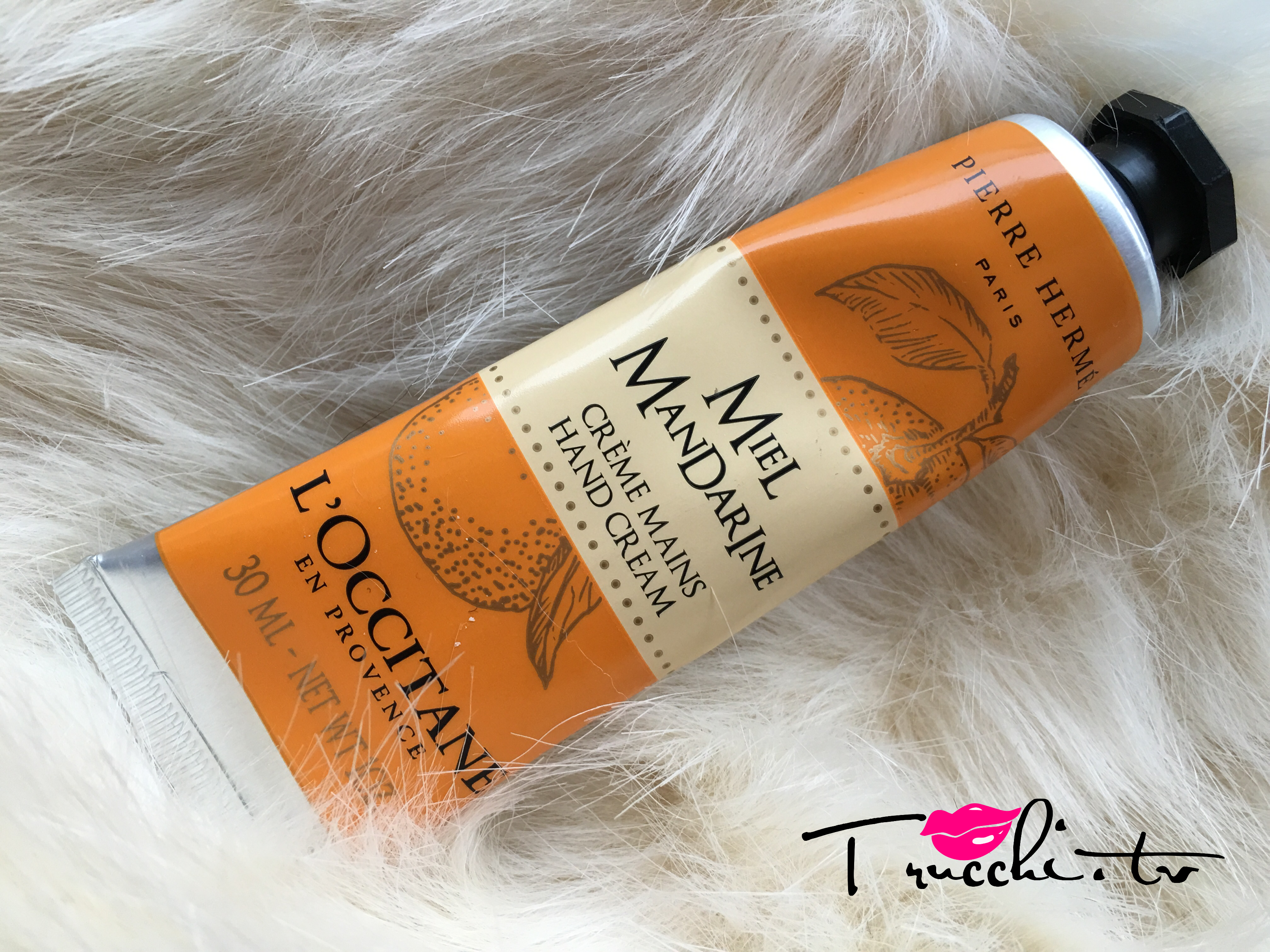 Crema Mani Miel mandarine LOccitane en Provence pierre hermé Crema Mani Miel mandarine LOccitane en Provence pierre hermé