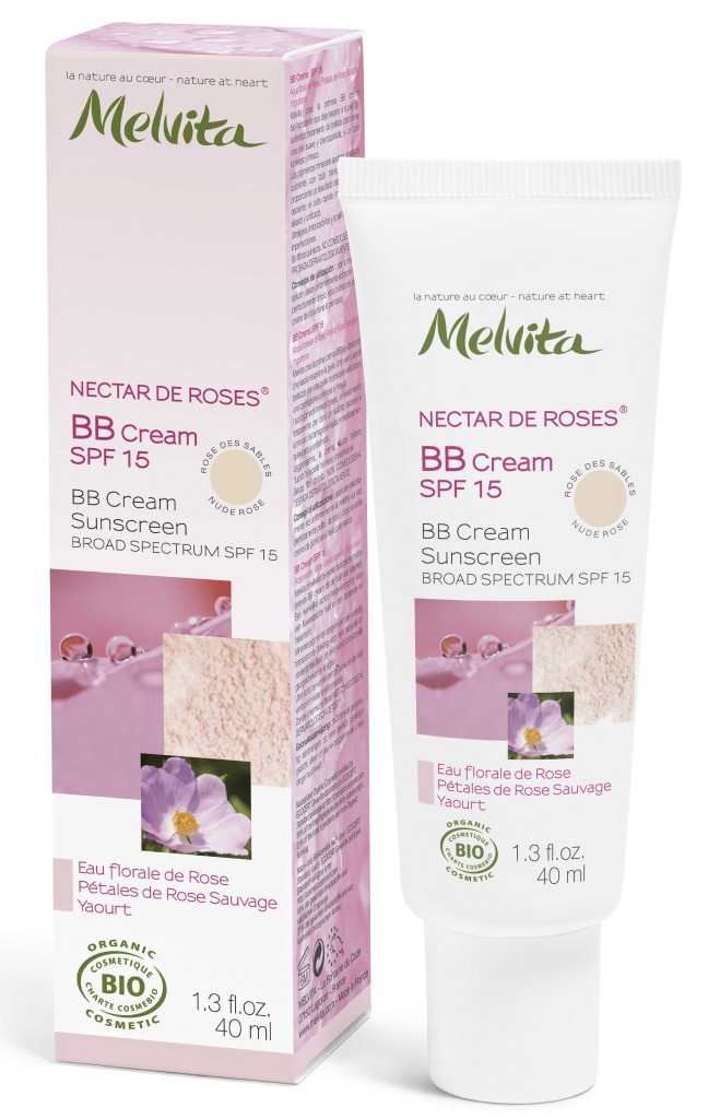 BB Cream SPF15 NECTAR DE ROSES Melvita