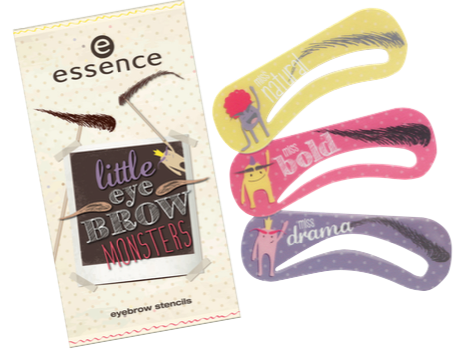 Essence little eyebrow monsters – eyebrow stencils Essence little eyebrow monsters – eyebrow stencils