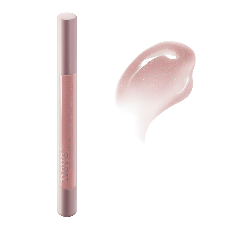 Neve Cosmetics Vernissage natural gloss Water Lilies