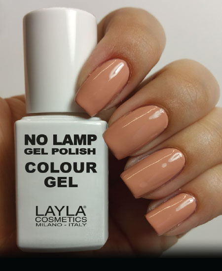 Layla No Lamp Gel Polish Lazy Brown Layla No Lamp Gel Polish Lazy Brown