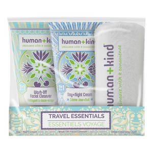 Human+Kind Ultimate Travel Essentials Kit da Viaggio Human+Kind Ultimate Travel Essentials Kit da Viaggio