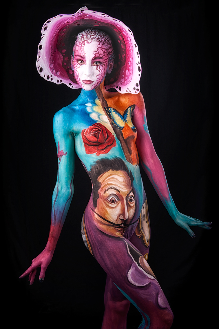 Rabarama Skin Art Festival tappa Milano 23 Giugno 2016 Finalista Professionista