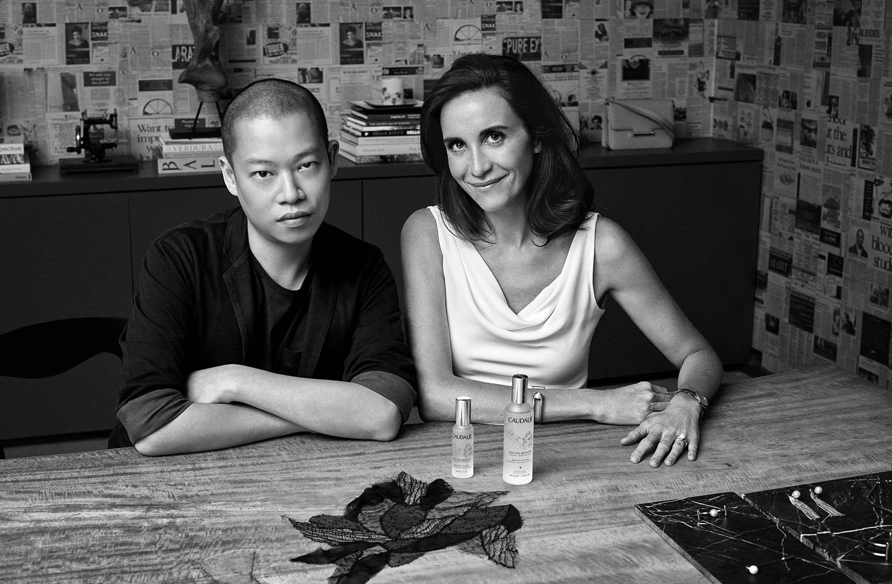Mathilde Thomasjason e Jason Wu  Mathilde Thomasjason e Jason Wu