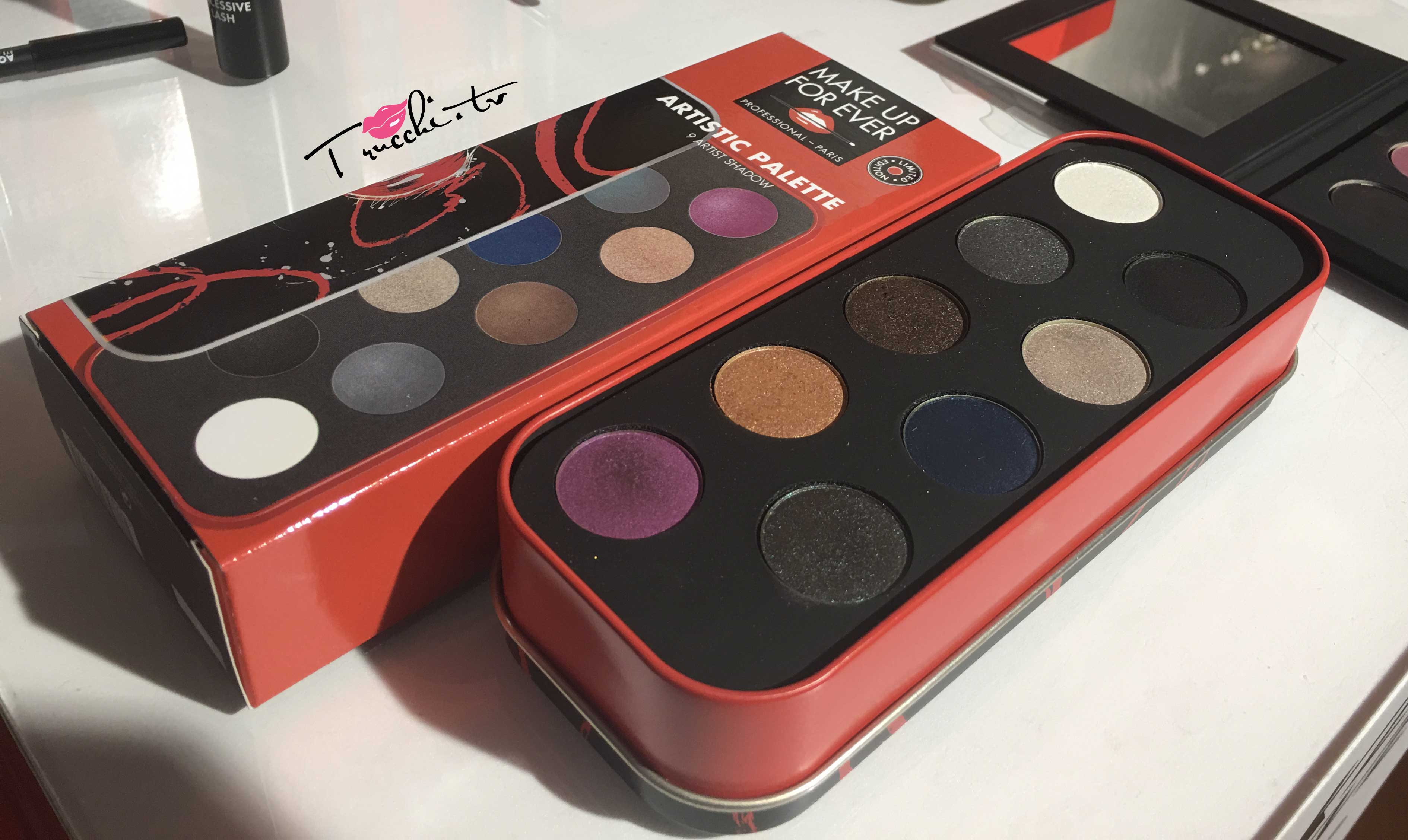Make Up For Ever Artistic Shadow Palette Make Up For Ever Artistic Shadow Palette