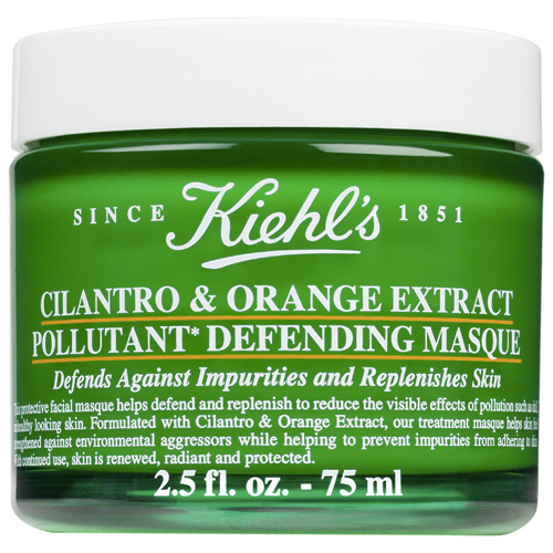 Kiehl's Maschera Viso Cilantro & Orange Pollutant Defending Masque Kiehl's Maschera Viso Cilantro & Orange Pollutant Defending Masque