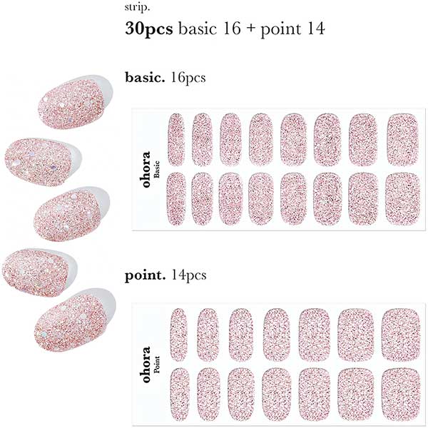 Ohora Gel Nail Sticker N Pixie Dust Ohora Gel Nail Sticker N Pixie Dust