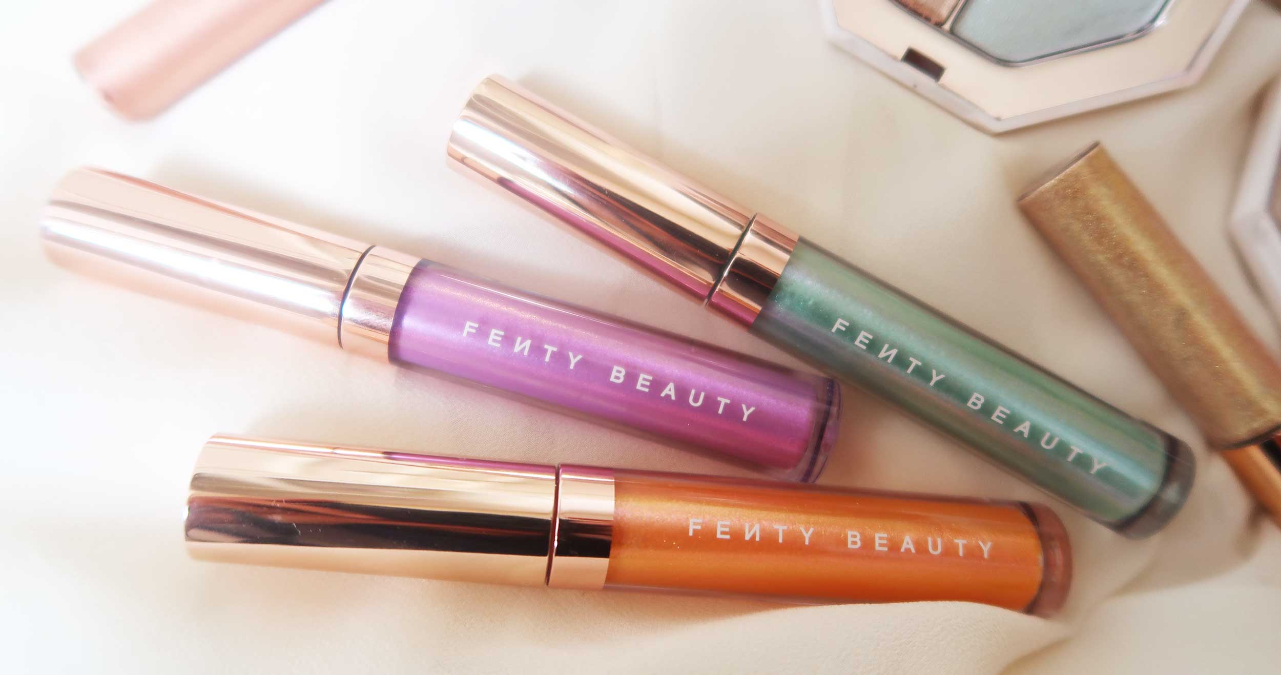 Fenty Beauty Summer Daze Iridescent Lip Luminizer Trio