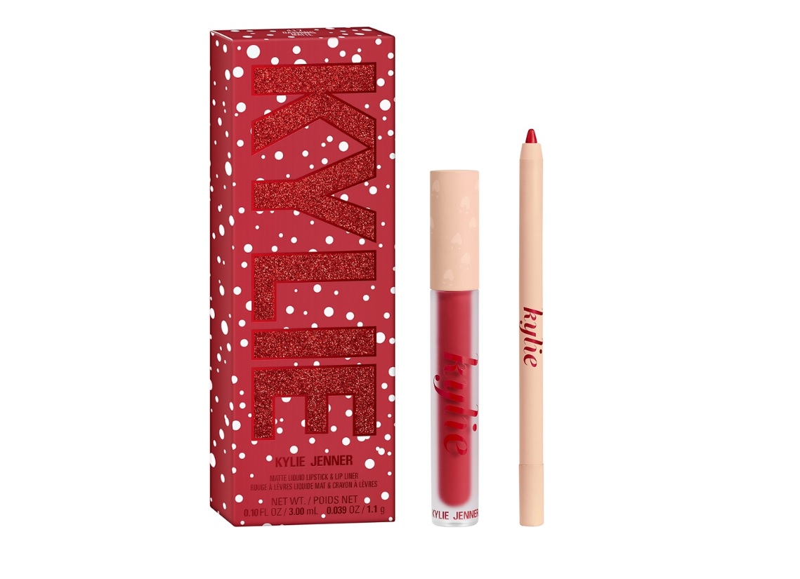 Kylie Holiday Collection Matte Liquid Lip Kit Red Kylie Holiday Collection Matte Liquid Lip Kit Red
