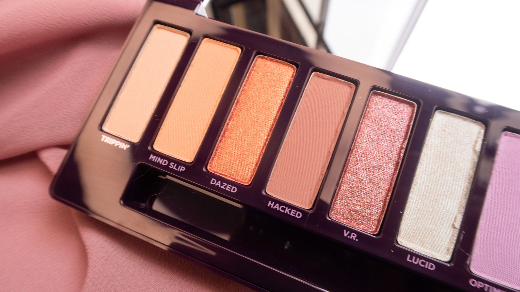 Urban Decay Naked Ultraviolet Eyeshadow Palette Swatches 