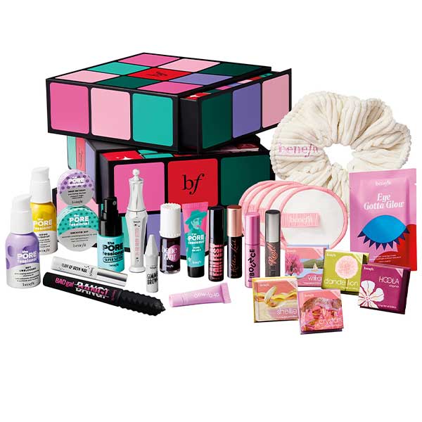 BENEFIT COSMETICS Glam Cube – Calendario dell’Avvento Beauty di Natale