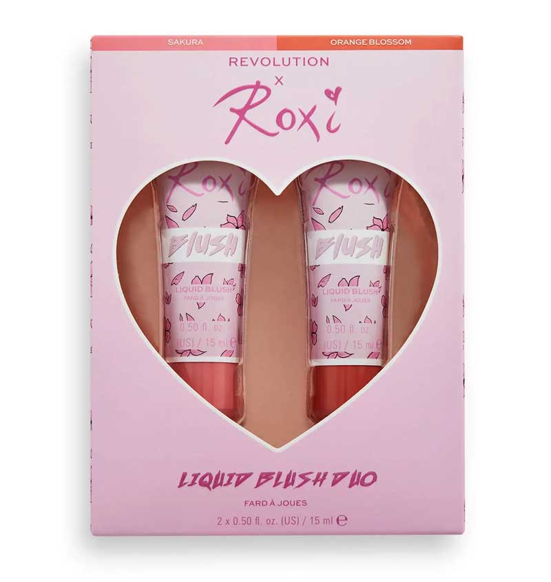 Makeup Revolution Set Roxi Cherry Blossom Liquid Blush Duo Makeup Revolution Set Roxi Cherry Blossom Liquid Blush Duo