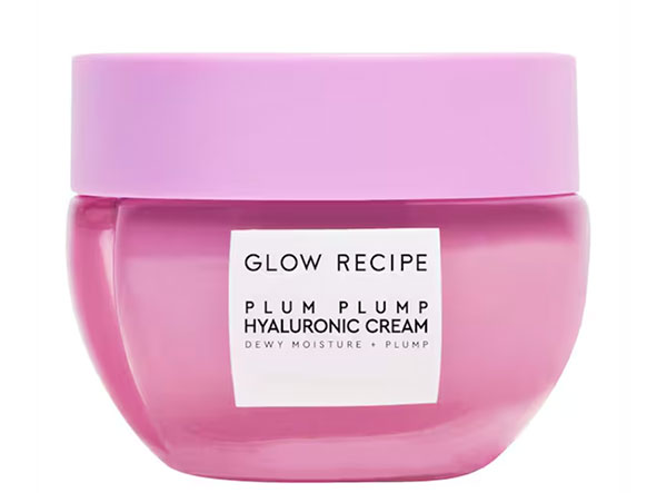 CREMA VISO ACIdO IALURONICO GLOW RECIPE PLUM PLUMP HYALURONIC CREAM