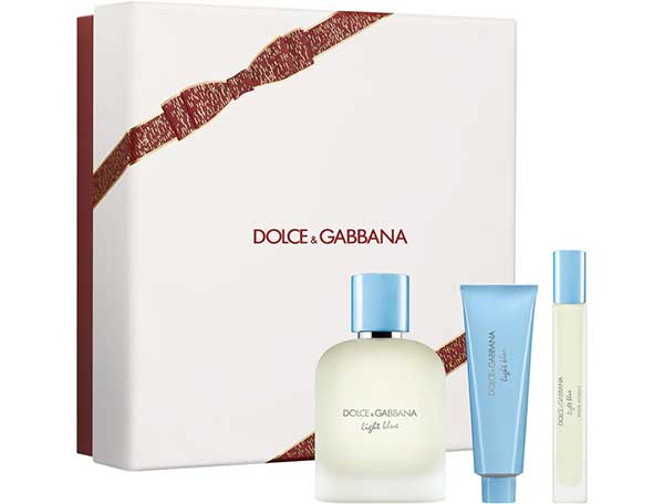 Dolce&Gabbana Light Blue Pour Homme EDT Trio Gift Set Dolce&Gabbana Light Blue Pour Homme EDT Trio Gift Set