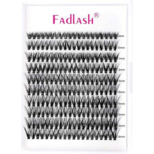 Fadlash Ciglia Finte Naturali Ciuffetti Fadlash Ciglia Finte Naturali Ciuffetti