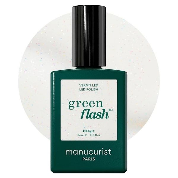 Manucurist Smalto Semipermanente Unghie Bianco Olografico Nebula Manucurist Smalto Semipermanente Unghie Bianco Olografico Nebula