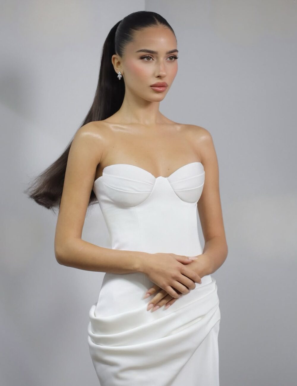 Acconciatura sposa con coda alta Acconciatura sposa con coda alta