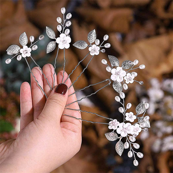 Fermagli fiori sposa Fermagli fiori sposa