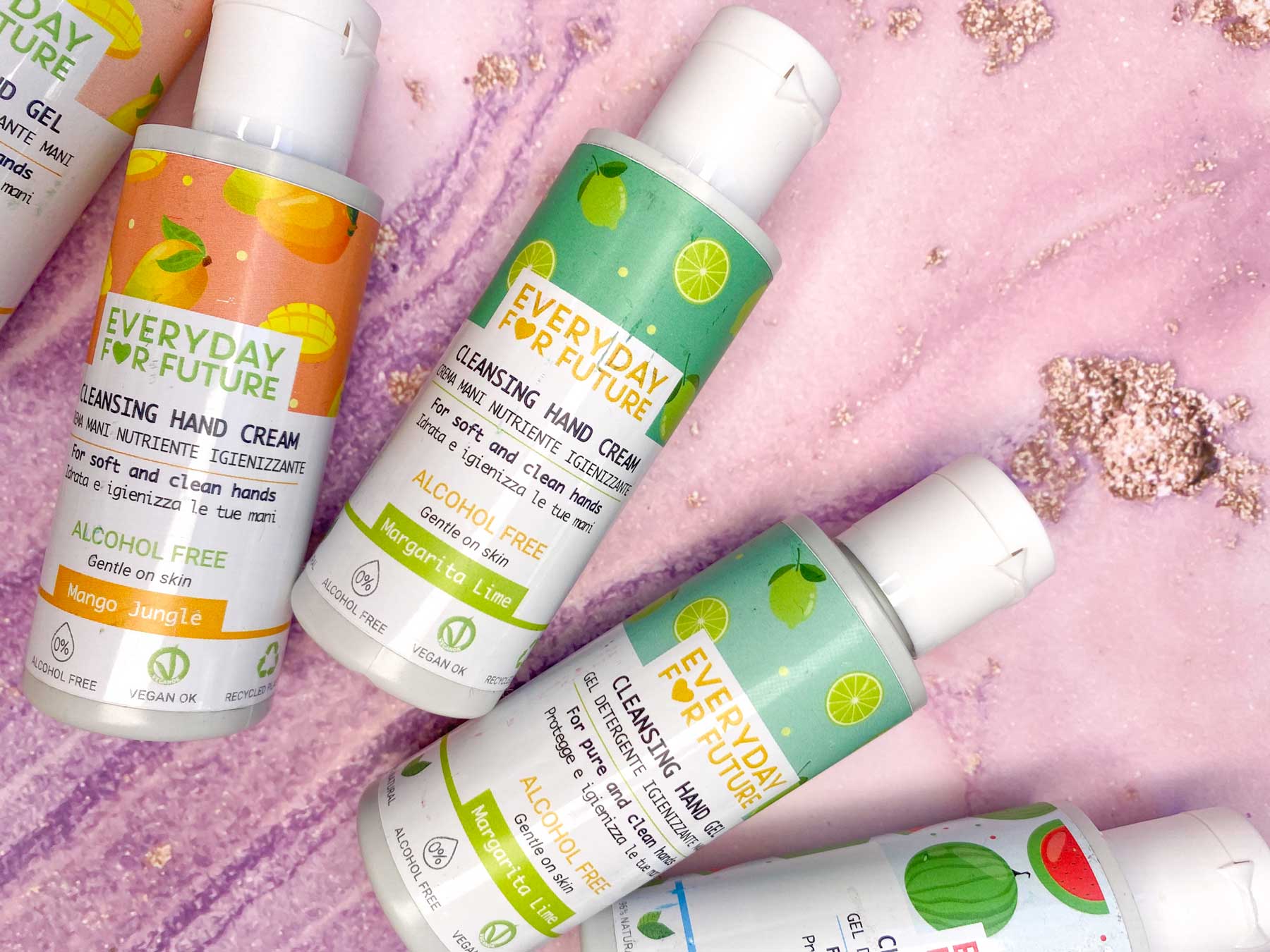 Igienizzanti mani gel crema profumati Igienizzanti mani gel crema profumati