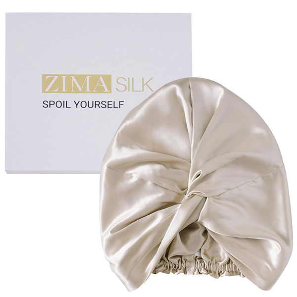 ZIMASILK Cuffia per Dormire in 100% Seta di gelso 22 Momme