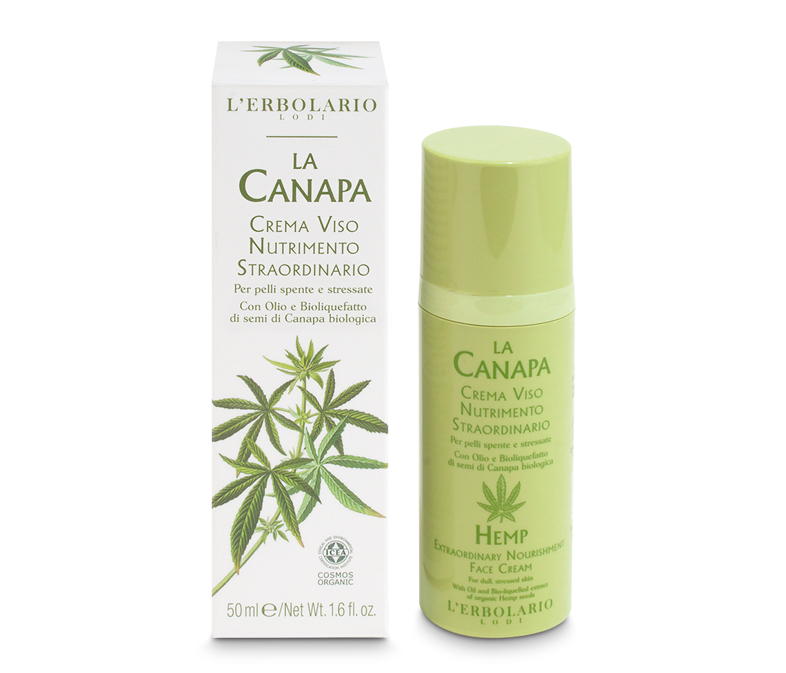 Cosa sapere sull'uso della canapa come cosmetico e quali sono i prodotti migliori - Erbolario crema viso nutrimento straordinario la canapa Cosa sapere sull'uso della canapa come cosmetico e quali sono i prodotti migliori - Erbolario crema viso nutrimento straordinario la canapa