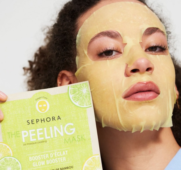 Le migliori sheet mask per una pelle splendente - Sephora The Peeling Mask Le migliori sheet mask per una pelle splendente - Sephora The Peeling Mask