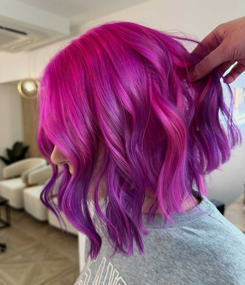 Capelli fucsia Capelli fucsia