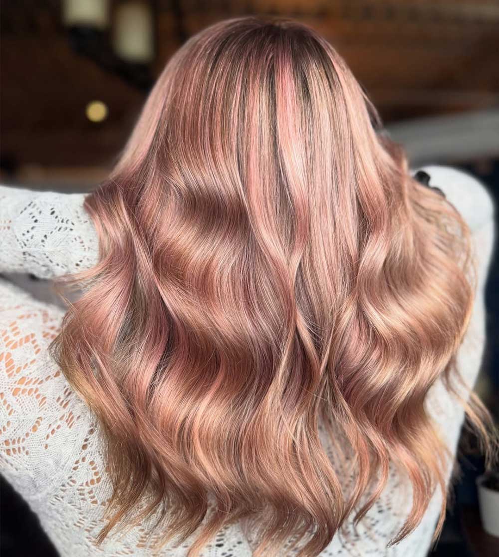 Capelli rosa gold Capelli rosa gold