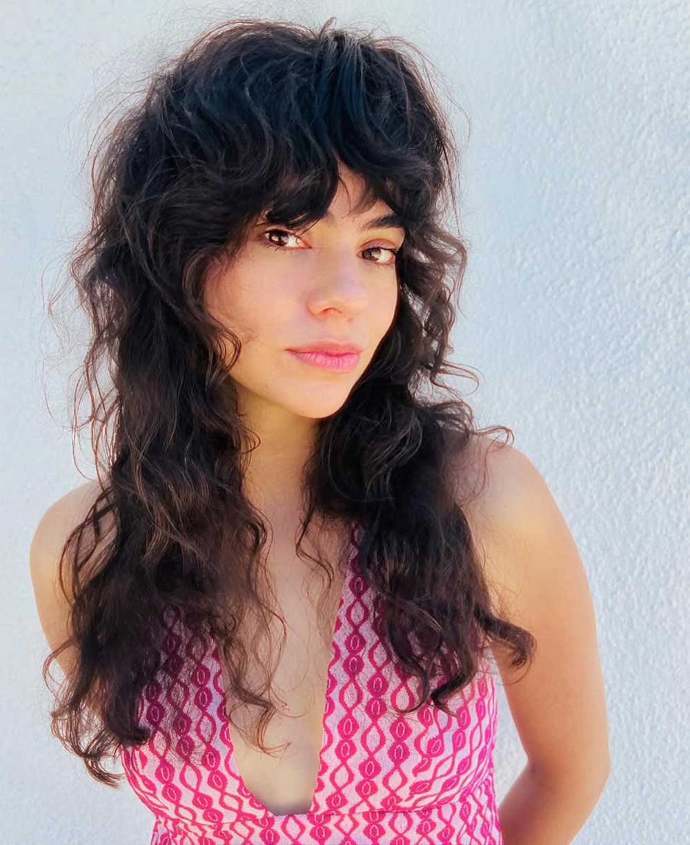 Wolf Cut capelli lunghi Wolf Cut capelli lunghi