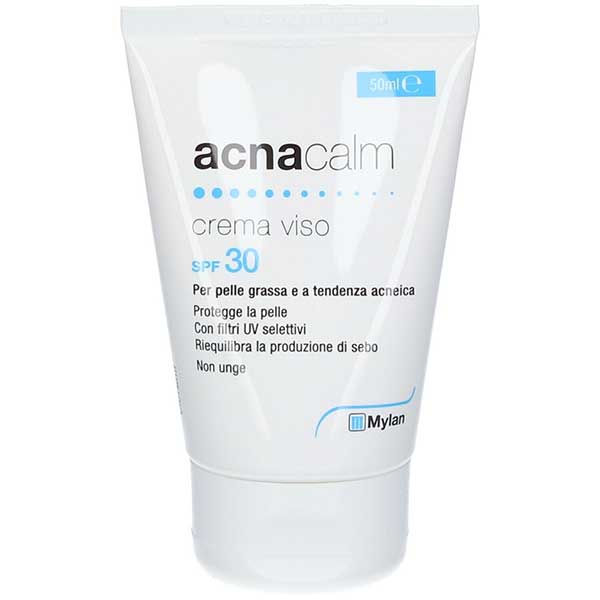 Acnacalm Crema Crema viso protettiva per pelle grassa e tendenza acneica con spf 30 Acnacalm Crema Crema viso protettiva per pelle grassa e tendenza acneica con spf 30