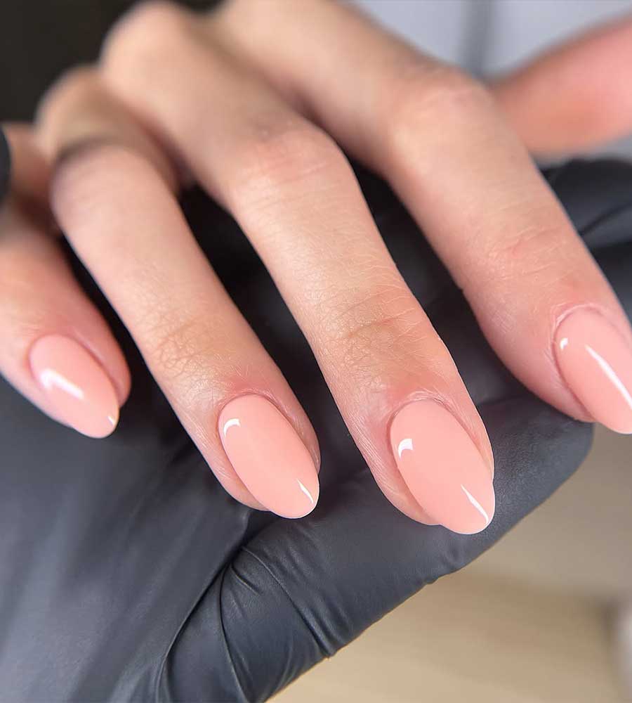 Unghie pastello pesca Unghie pastello pesca