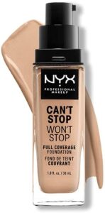 NYX Professional Makeup Fondotinta Can't Stop Won't Stop NYX Professional Makeup Fondotinta Can't Stop Won't Stop