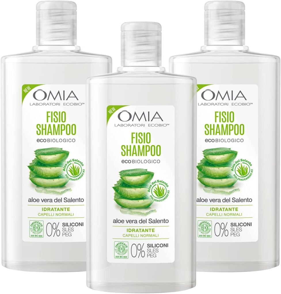 Omnia Fisio Shampoo Eco-bio con Aloe Vera Omnia Fisio Shampoo Eco-bio con Aloe Vera