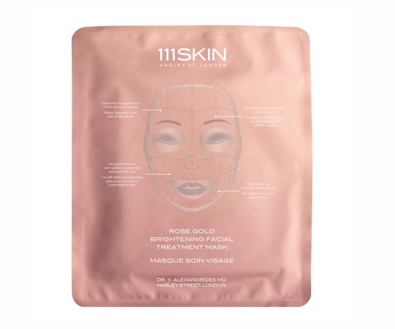 111 Skin Maschera Viso Tonicizzante Oro Rosa