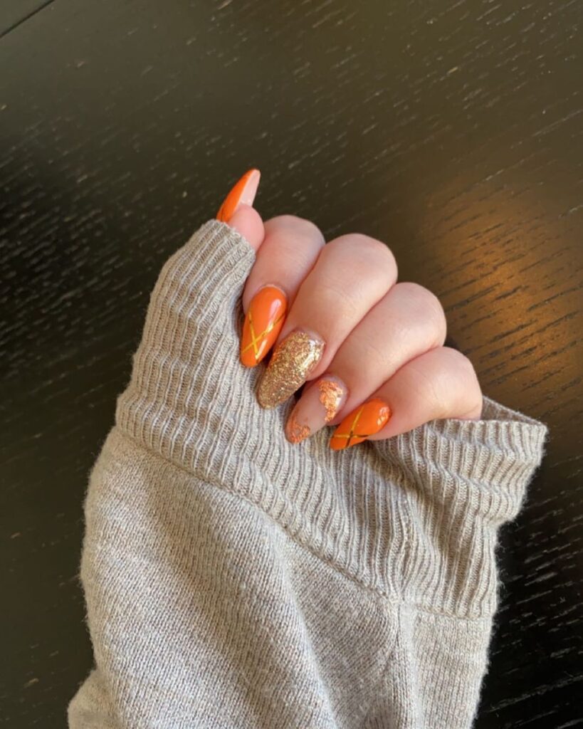 Set Fasce E Scrunchie Arancioni Per Halloween E Autunno: Accessori Capelli Per Donne E Ragazze