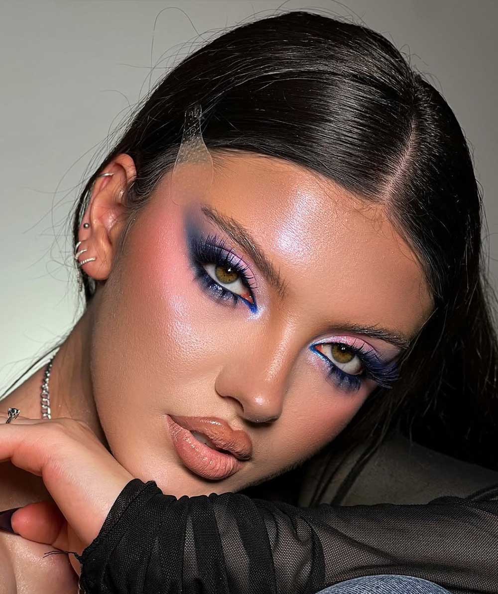 Eyeliner blu Eyeliner blu