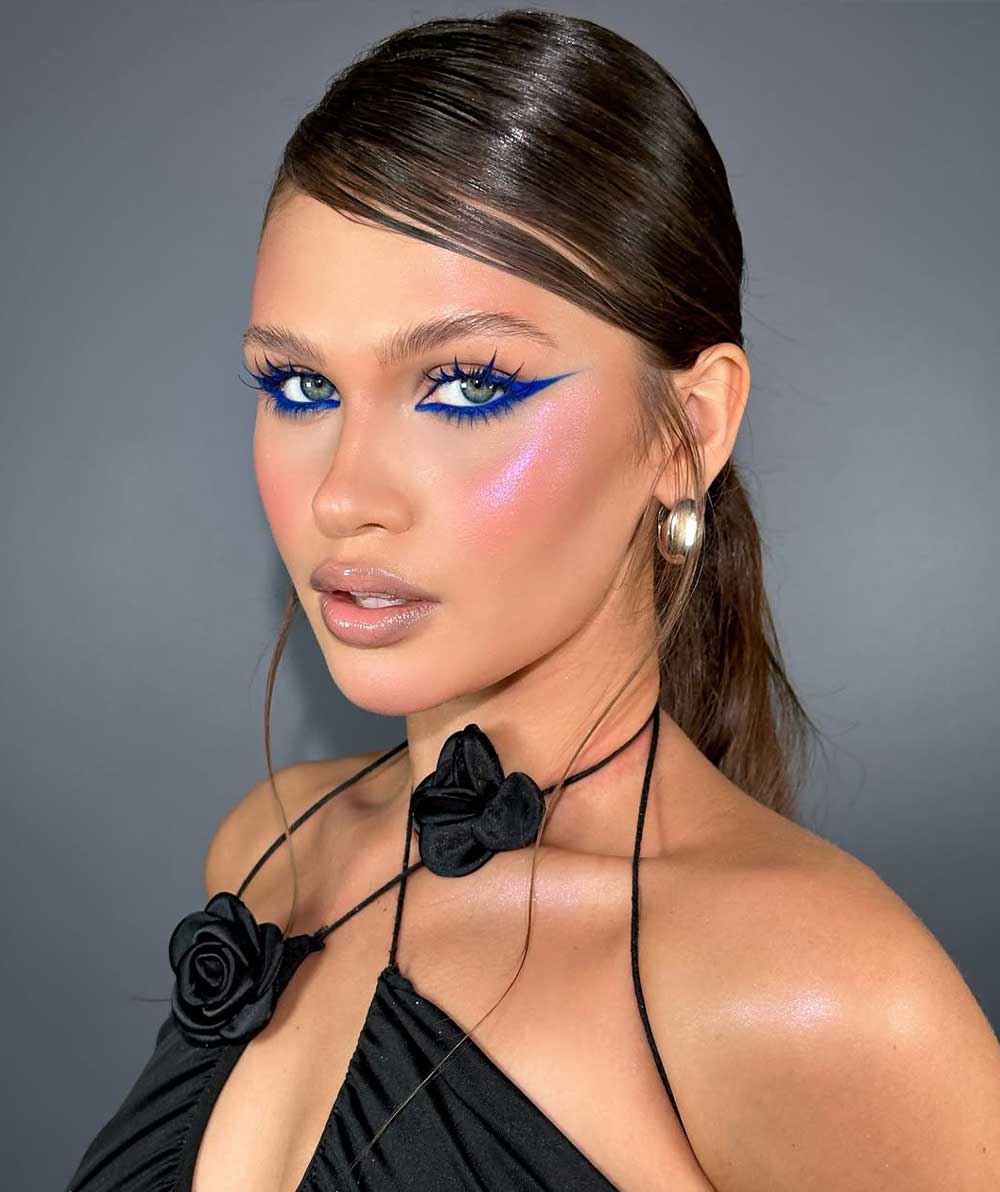 Eyeliner blu Eyeliner blu