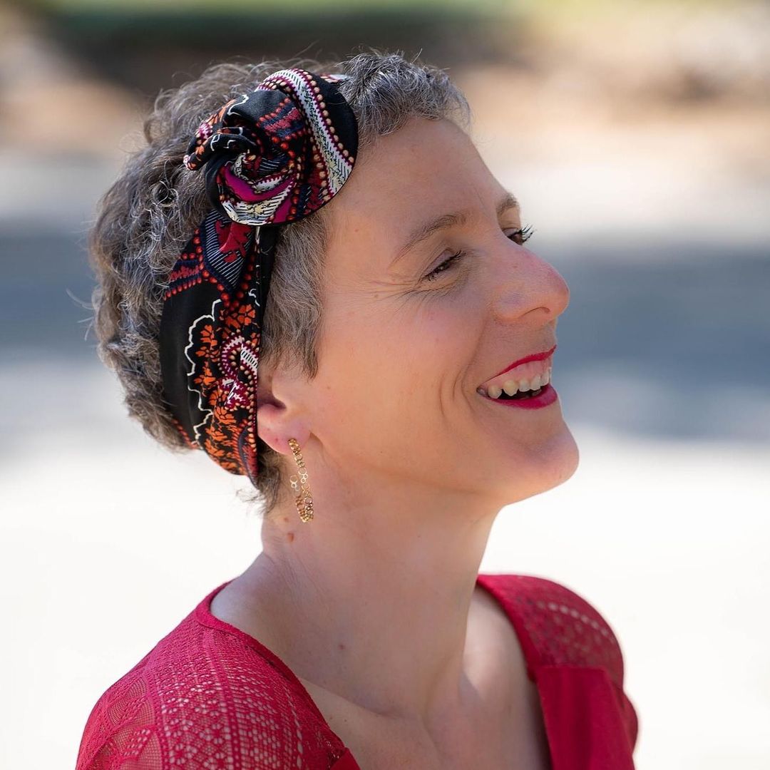 Fasce Capelli Donna Andrum FASCIA CON NODO - Donna - Accessori - Di Punti Incantati | Su Cerchietto Fiocco Rosso