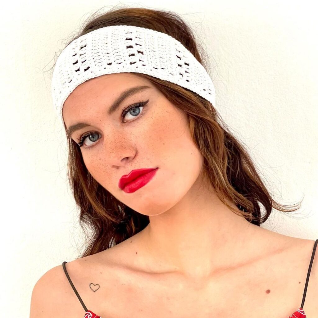 Bodhi2000 Cerchietto per capelli, da donna, accessorio per capelli, alla moda, con perle finte intarsiate in velluto, accessorio per capelli