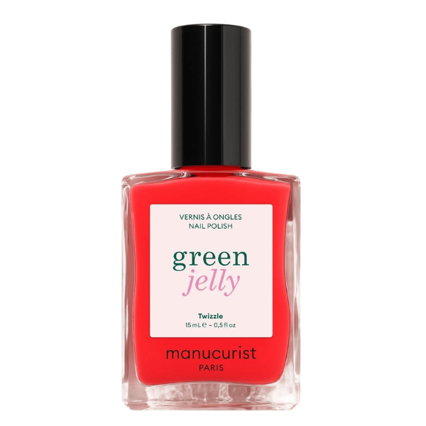 Manucurist Jelly Green Smalto Rosso Vivo Twizzle Manucurist Jelly Green Smalto Rosso Vivo Twizzle