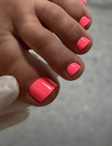 Unghie corallo pedicure Unghie corallo pedicure