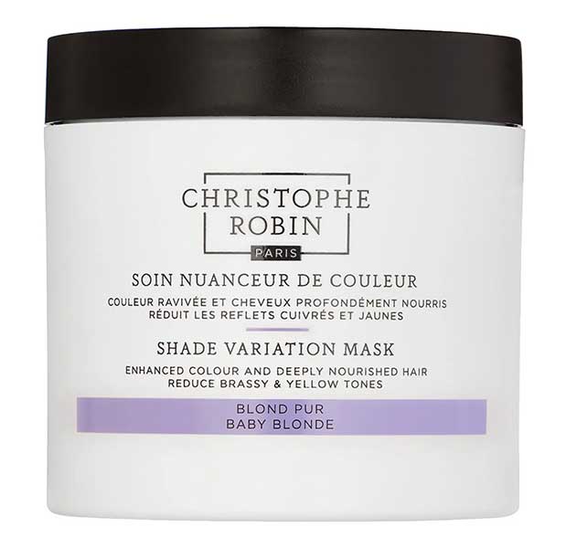 Christophe robin Maschera nuance ravviva colore - Maschera capelli Biondo puro