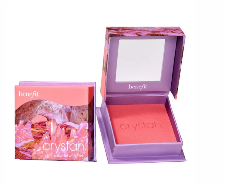 Benefit Cosmetics Crystah Blush Rosa Fragola Intenso Benefit Cosmetics Crystah Blush Rosa Fragola Intenso