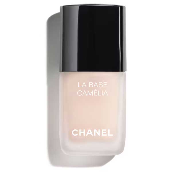 Chanel La Base Camélia - Smalto base coat, fortificante, protettivo e levigante Chanel La Base Camélia - Smalto base coat, fortificante, protettivo e levigante