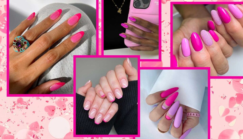 Barbie Loves Nails - Bambola Con Unghie Che Cambiano Colore E 20 Unghie Glitterate, Gioco Di Moda Per Bambine